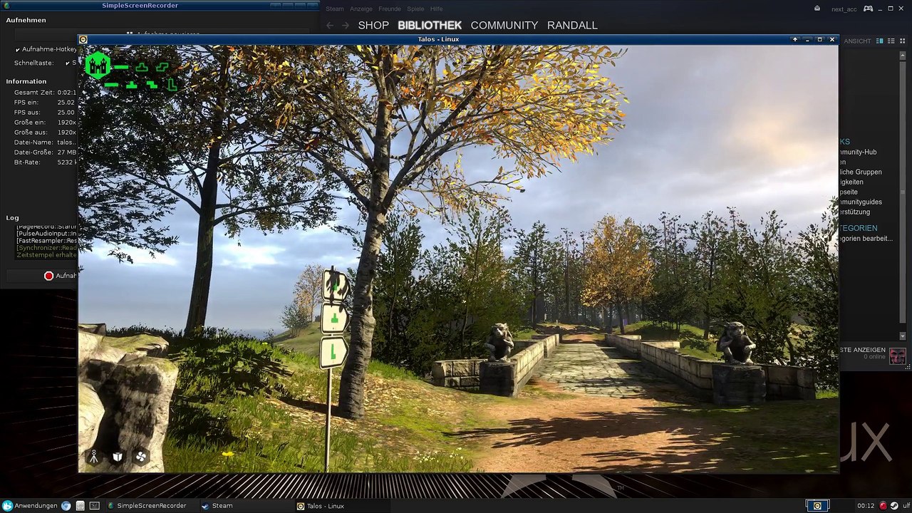 Arch Linux : Talos Principle Demo [mesa-git steam native]