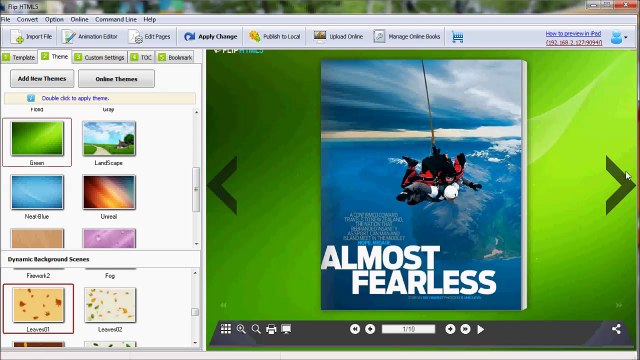 FlipHTML5 Makes Digital Content with Interactive Media