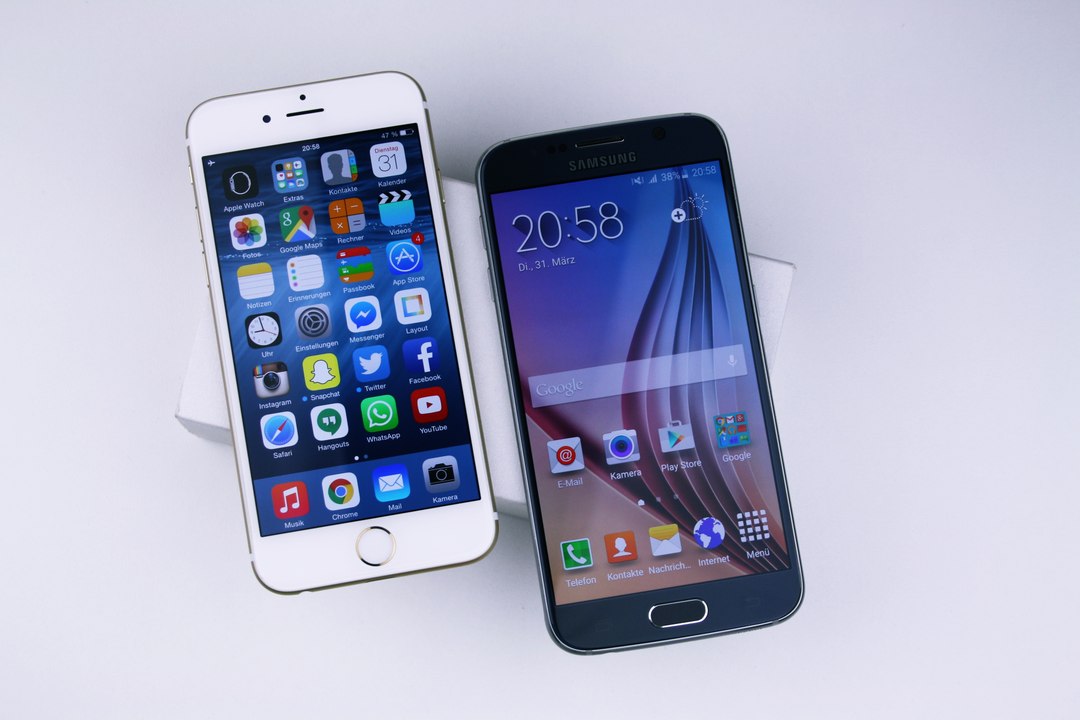 Samsung Galaxy S6 vs Apple iPhone 6 - Vergleich