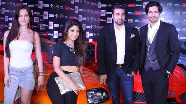Screening Of Hollywood Movie Fast & Furious 7 | Ali Fazal, Shilpa Shetty, Elli Avram