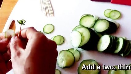 Art In Cucumber Show - Vegetable Carving Rose