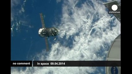 Unmanned spacecraft brings supplies for ISS - no comment