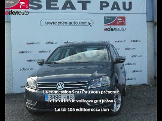 Annonce volkswagen passat 1.6 tdi 105 edition