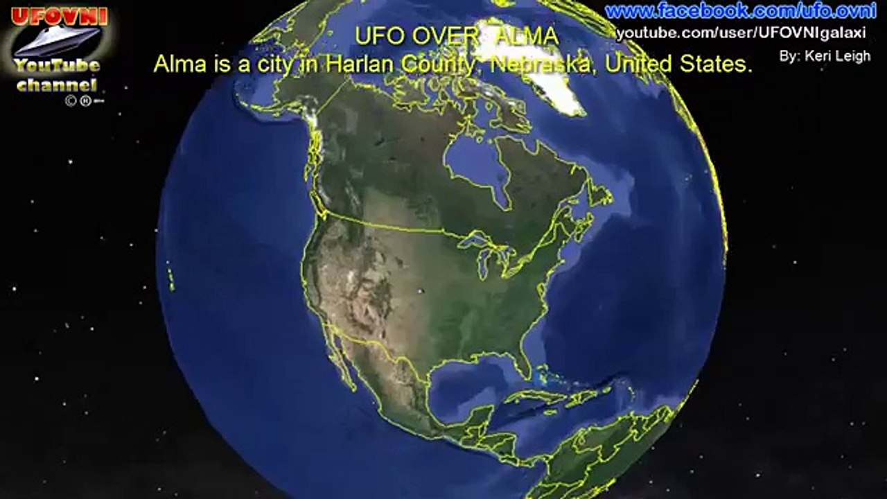 UFO . ALMA. NEBRASKA. USA .02.04.2015