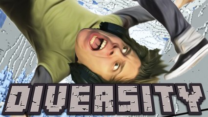 CAIDA PELIGROSAMENTE PELIGROSA | Minecraft Diversity 2