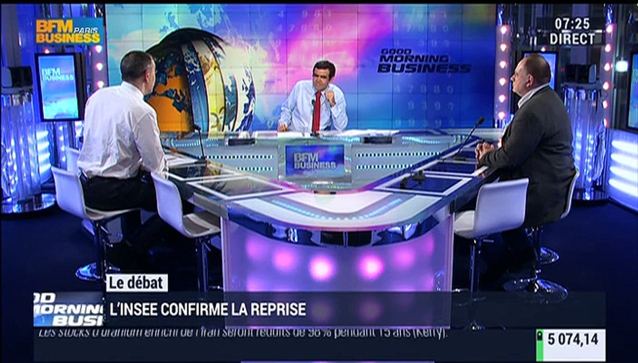 Nicolas Doze: Economie: L'Insee confirme la reprise – 03/04