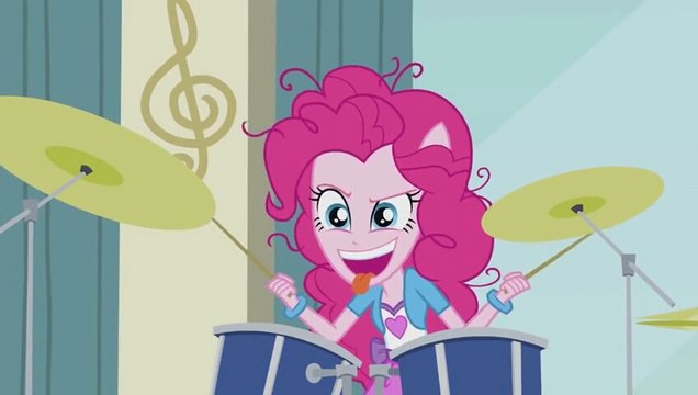 My Little Pony: Equestria Girls - Rainbow Rocks | Cortos Animados [5º Corto] Al Ritmo de Pinkie (Español Latino)