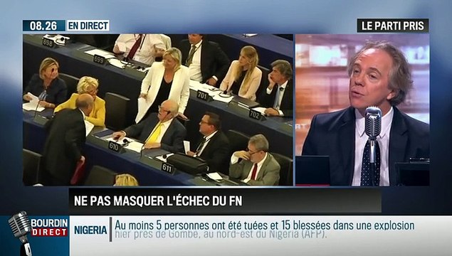 Le parti pris d'Hervé Gattegno : Les délires de Jean-Marie Le Pen ne doivent pas masquer l'échec du FN ! - 03/04