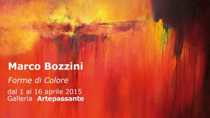 Marco Bozzini * Personale * Artepassante