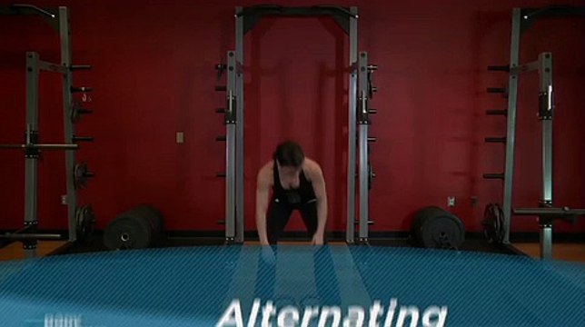 Alternating Kettlebell Press Shoulders Exercise for Women