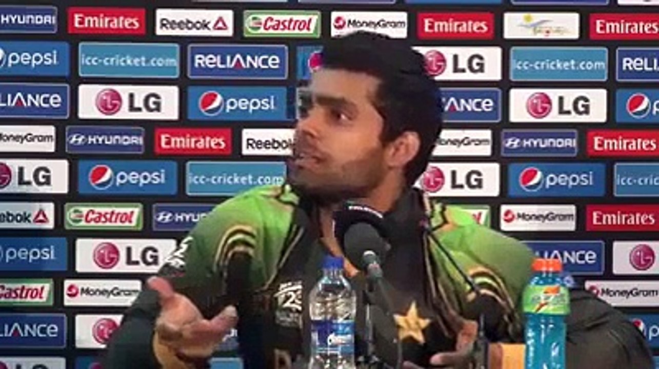 Umar Akmal Funny English after Match with India in CWC 2015