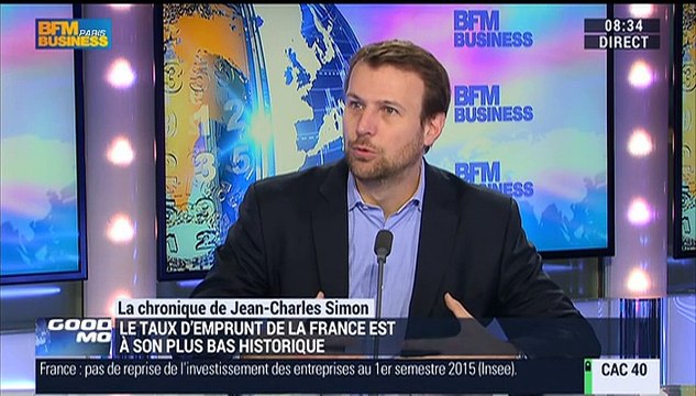 Jean-Charles Simon : Pourquoi la France peut-elle emprunter à un taux très bas ? - 03/04