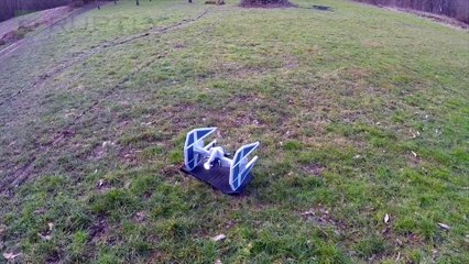 Drone Transformed Into Star Wars Tie Interceptor