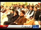 Imran Khan Finished Parliment Bycot April 5, 2015