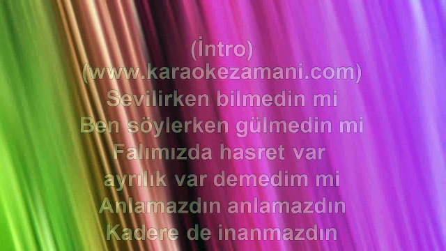 Ayla Dikmen - Anlamazdın - 1976 TÜRKÇE KARAOKE