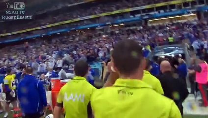 Un arbitre de NRL blessé par une bouteille