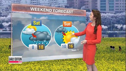 Weekend rain across the country