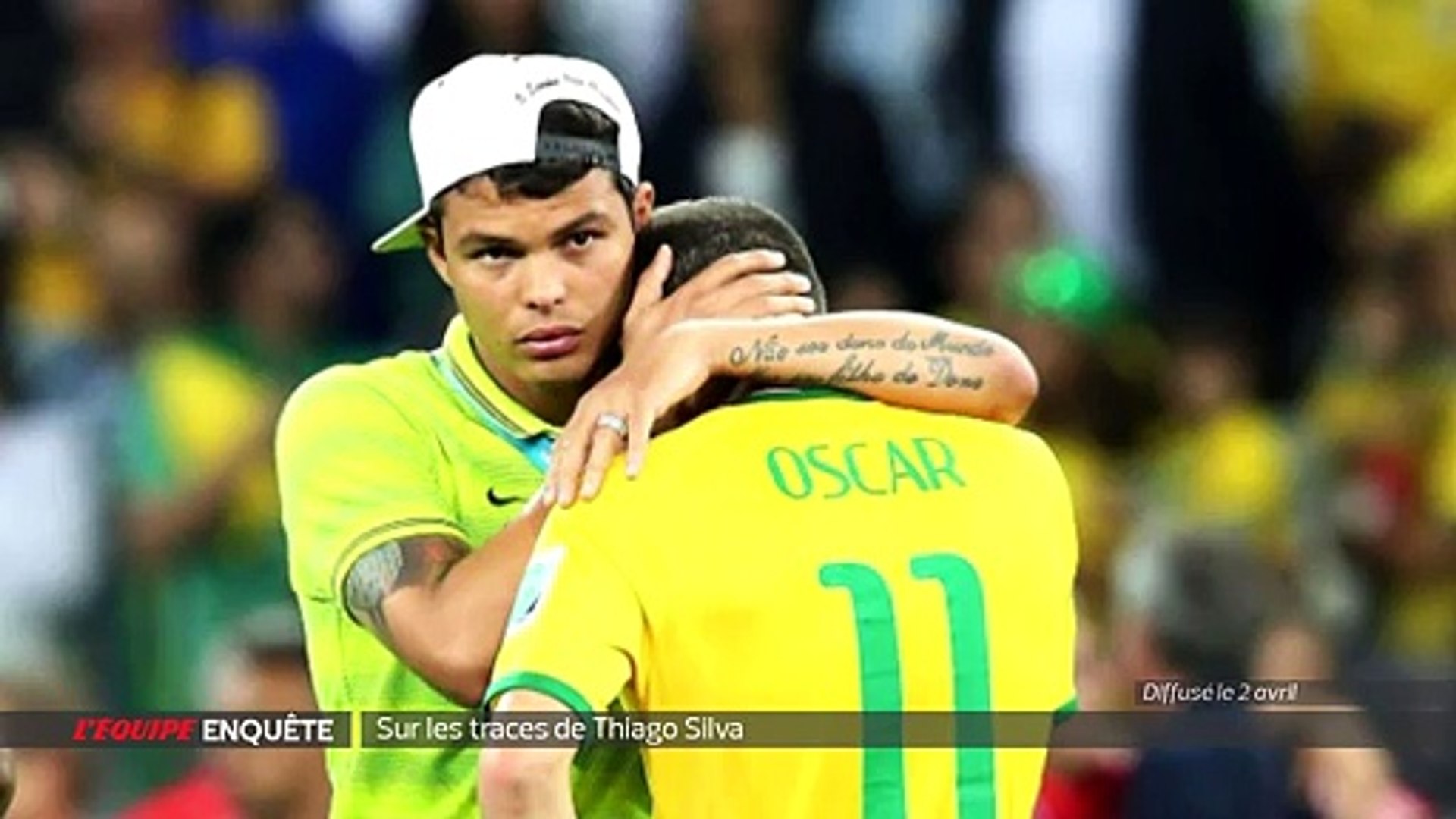 E21 - L'Equipe Enquête : Thiago Silva, les dessous d'une fragilité - Vidéo  Dailymotion