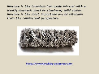 Ilmenite Has Varied Applications And Advantages – VV Mineral Mining