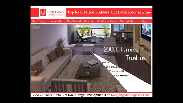 Goel Ganga Developments - Best Real Estate Projects in Pune for Sale