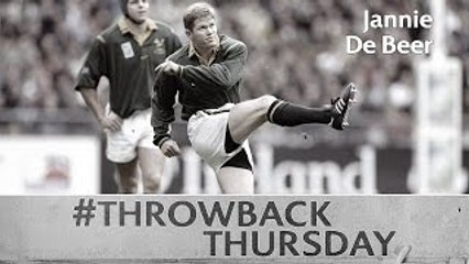 De Beer's RECORD drop goal display