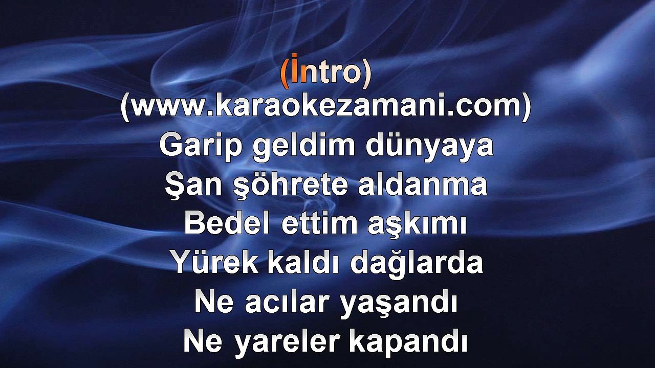 Ayna - Garibim - 1998 TÜRKÇE KARAOKE