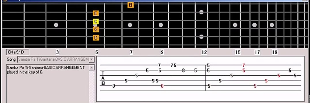 Como tocar Samba Pa Ti Carlos Santana en guitarra acustica