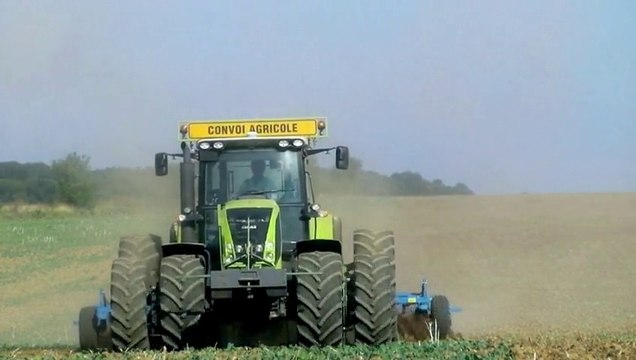 LEMKEN Karat 9 600 sur CLAAS Axion 840
