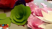 Paper Flowers Origami    Easy Home Decorating Ideas   Home Decor Handmade Things