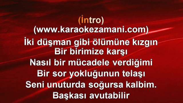 Ayşe Özyılmazel - Sabıkalı - (2011) TÜRKÇE KARAOKE