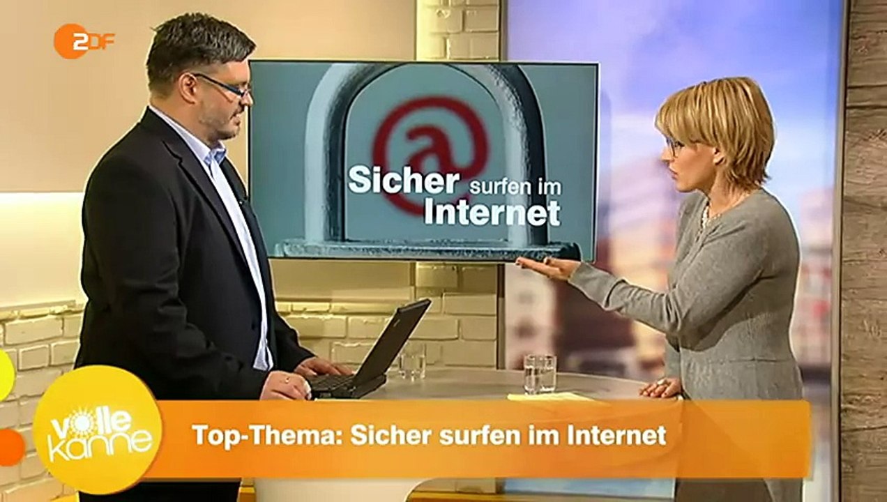 ZDF Volle Kanne - Sicher surfen im Internet - WLAN HOTSPOT unsicher: So kommen Hacker an Ihre Daten per WIFI