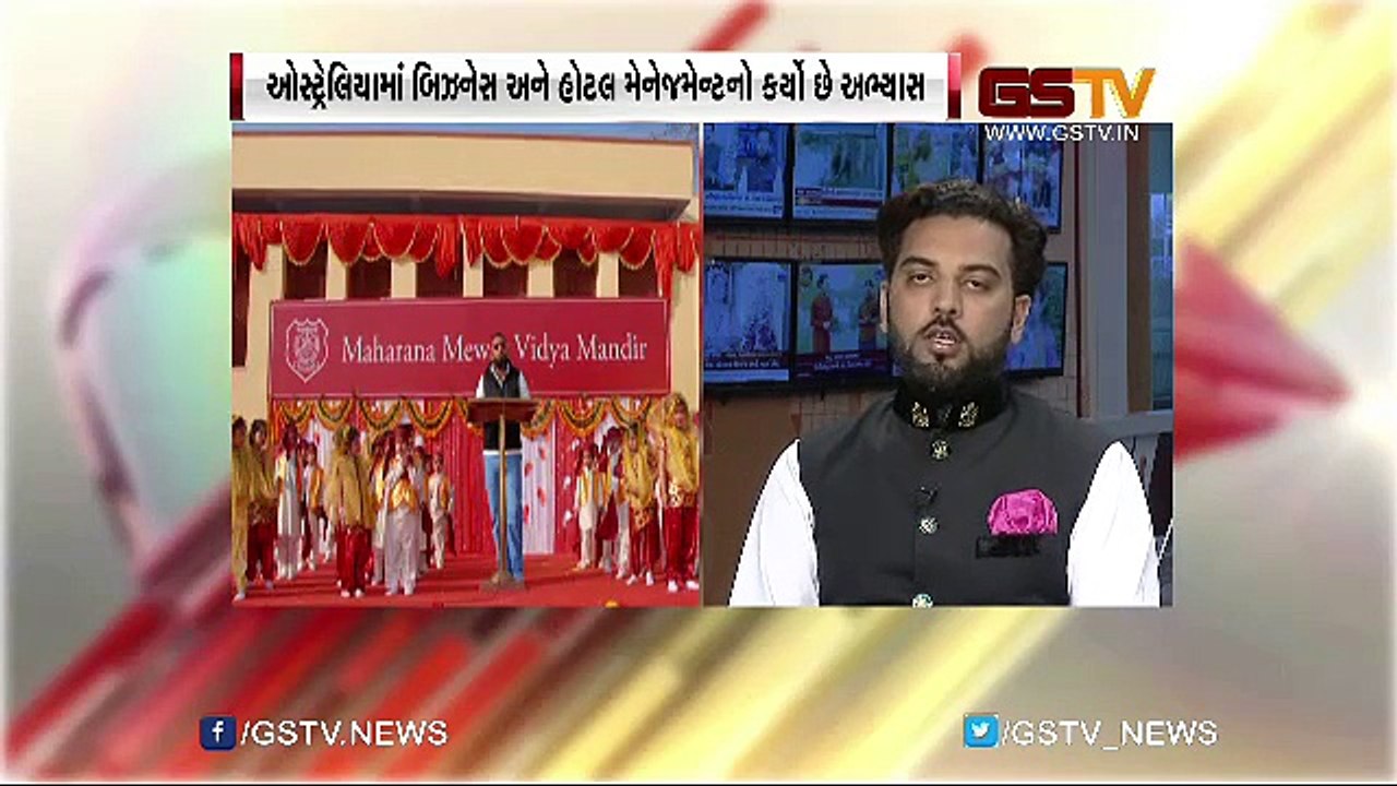 Prince of Mevad visite GSTV studio