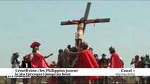 Crucifixion : les Philippins jouent le jeu (presque) jusqu'au bout