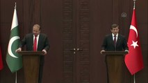 Başbakan Davutoğlu ile Pakistanlı Mevkidaşı Ortak Basın Toplantısı Düzenledi (2)
