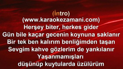 Badem - Geceyedir Küsmelerim - 2008 TÜRKÇE KARAOKE