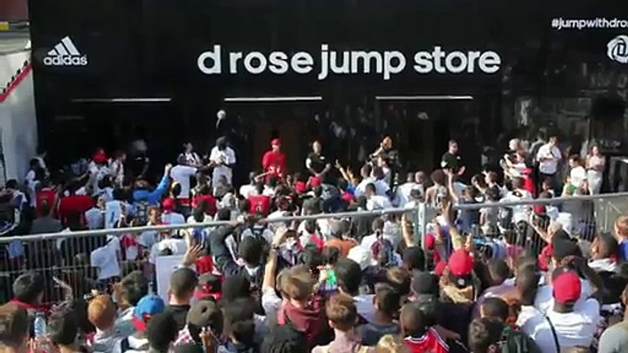 adidas Basketball   Jump With Derrick Rose in London
