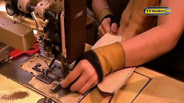 كيف يصنع هذا حذاء را عي البقر مدبلج لعربية - HD 720