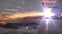 jinan apex cnc tech plasma machine steel cutting video 3
