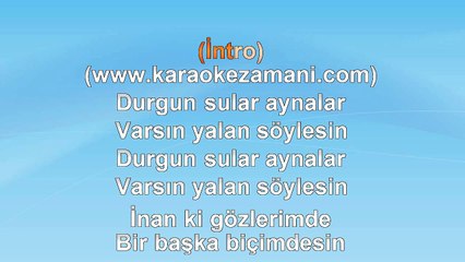 Baha - Durgun Sular - 2007 TÜRKÇE KARAOKE