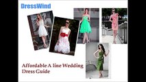 Affordable party wedding dresses video