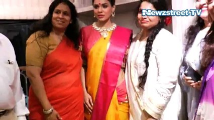 Drape it like Sara: Sara Loren rocks the Kanjeevaram saree