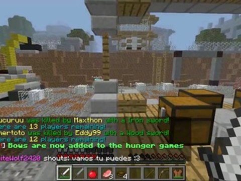 Minecraft Hunger Games Part#3 Elmas Set