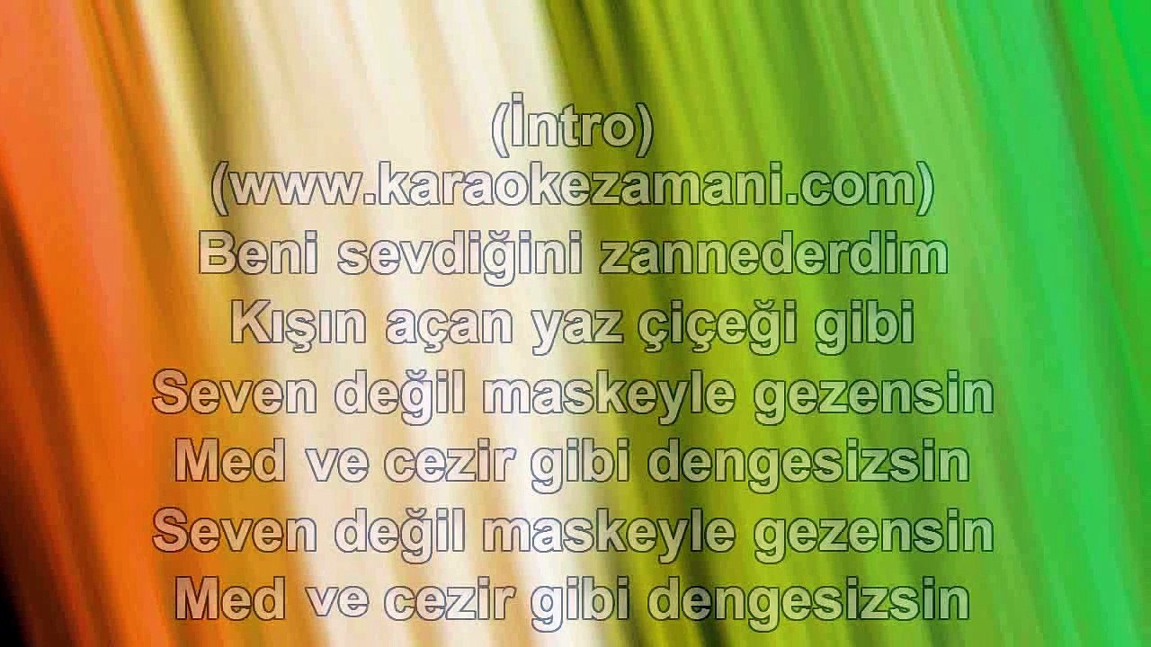 Bahri Turan - Duman Gözlüm - 2014 TÜRKÇE KARAOKE