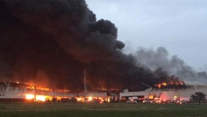 ABD'de General Electric Fabrikası Küle Döndü