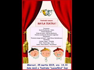 Școala Dumbrăvița – Rediu Comuna Ruginoasa Echipa de teatru „Flori de dumbravă„ Prof. coordonator: Petronela Angheluța