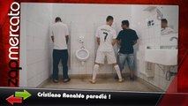 Ronaldo filmé aux toilettes, Benzema en mode rappeur... Le zapping Top Mercato !