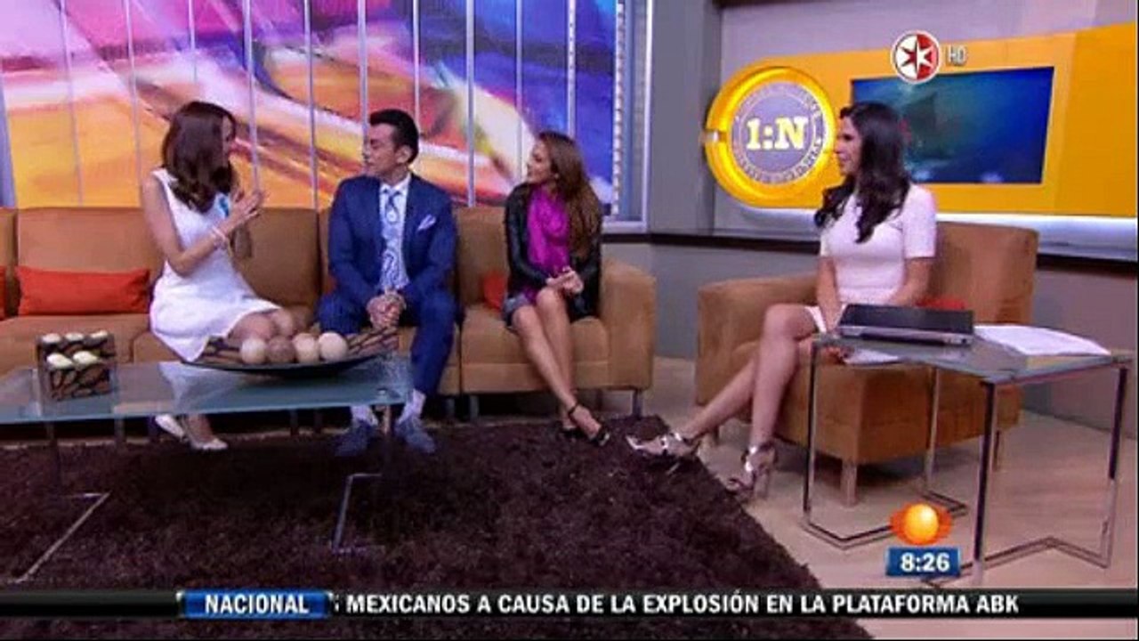 Silvia Navarro y Jorge Salinas en 1N || 03-04-2015