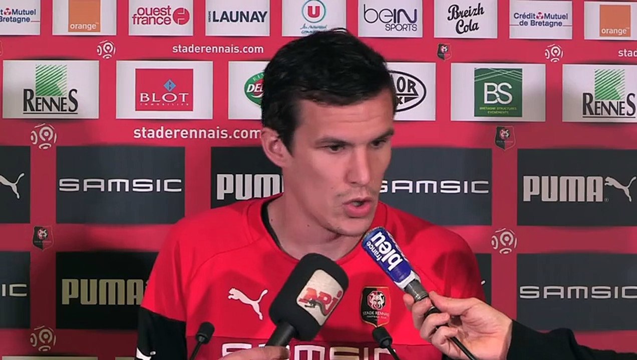 Conférence de presse FCL/SRFC : Romain Danzé.