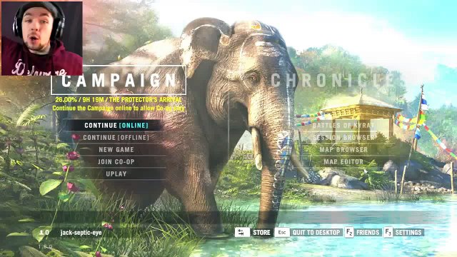 jacksepticeye IT'S RAINING ANIMALS! Far Cry 4 #7 Map Editor Funny Moments