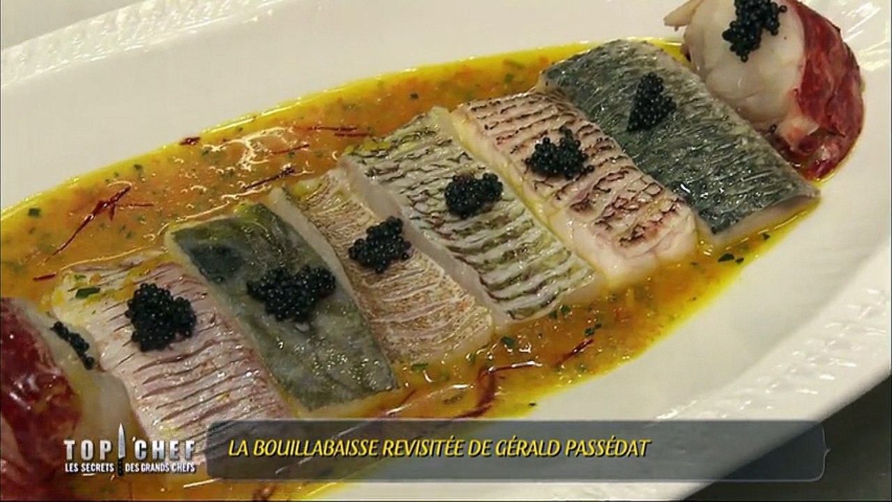 La bouillabaisse revisitée par Gérald Passédat
